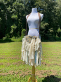 Load image into Gallery viewer, Embellished Earthy Lace Fringe Purse - Boho Handbag, Hippie Style with a Chic Twist