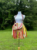 Load image into Gallery viewer, Embellished Brightly Colored Lace Fringe Purse - Boho Handbag, Hippie Style with a Chic Twist