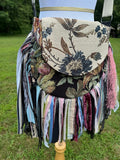 Load image into Gallery viewer, Artisan made fringe Bag - Perfect for Festivals, Hippie Inspired, Boho Chic Handbag