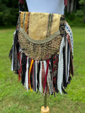 Load image into Gallery viewer, Artisan made fringe Bag - Perfect for Festivals, Hippie Inspired, Boho Chic Handbag