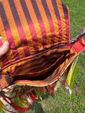 Load image into Gallery viewer, Embellished Brightly Colored Lace Fringe Purse - Boho Handbag, Hippie Style with a Chic Twist
