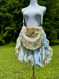 Load image into Gallery viewer, Artisan made fringe Bag - Perfect for Festivals, Hippie Inspired, Boho Chic Handbag