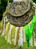 Load image into Gallery viewer, Artisan made fringe Bag - Perfect for Festivals, Hippie Inspired, Boho Chic Handbag