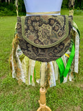 Load image into Gallery viewer, Artisan made fringe Bag - Perfect for Festivals, Hippie Inspired, Boho Chic Handbag