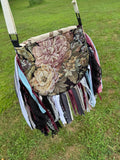Load image into Gallery viewer, Artisan made fringe Bag - Perfect for Festivals, Hippie Inspired, Boho Chic Handbag