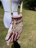 Load image into Gallery viewer, Vintage Vibes Fringe Purse, Festival Fringe Shoulder Bag, Hippie Handbag, Boho Chic Embellished purse