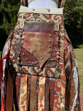 Load image into Gallery viewer, Earthy Fall Fringe Purse, Ultimate Gypsy Purse, Festival Bag, Hippie Handbag, Boho Chic Embellished purse