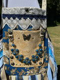 Load image into Gallery viewer, Floral Fantasy: Ultimate Goddess Purse - Stand out at Festivals with this unique Crossbody Messenger Bag