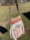Load image into Gallery viewer, Earth Angel Fringe Purse, Festival Fringe Bag, Hippie Style Shoulder Bag, Boho Purse