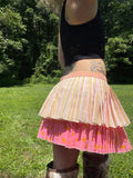 Load image into Gallery viewer, Pleated Bustle Skirt, Ruffle Festival Belt, Burlesque Skirt, Rave Costume, Pin Up skirt