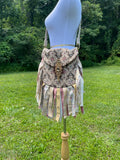 Load image into Gallery viewer, Earthy Angelic Fringe Purse, Festival Fringe Bag, Hippie Handbag, Boho Chic Embellished purse