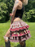 Load image into Gallery viewer, Ruffle Festival Belt: Adds a Fun and Flirty touch to your Bustle Skirt