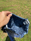 Load image into Gallery viewer, Stand Out in Style: Festival Fringe Bag with Gorgeous Blue Bead