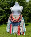 Load image into Gallery viewer, Artisan made fringe Bag - Perfect for Festivals, Hippie Inspired, Boho Chic Handbag