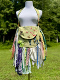 Load image into Gallery viewer, Embrace the Vintage Boho Vibe: Earthy Lace Fringe Purse, Hippie Handbag with Chic Embellishments!