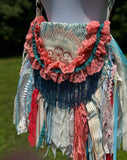 Load image into Gallery viewer, Artisan made fringe Bag - Perfect for Festivals, Hippie Inspired, Boho Chic Handbag