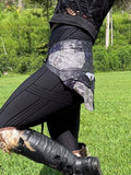 Load image into Gallery viewer, NEMESIS, Dark underworld leather belt, Perfect for Burning Man or any warrior costume