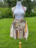 Load image into Gallery viewer, Floral Fringe Bag - Perfect for Festivals, Hippie Inspired, Boho Chic Handbag