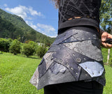 Load image into Gallery viewer, NEMESIS, Dark underworld leather belt, Perfect for Burning Man or any warrior costume
