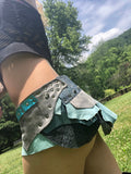 Load image into Gallery viewer, COVENTINA, Leather Utility Belt, Burning Man Skirt, Steampunk costume, Rave Costume, Tribal Belly Dance Belt, Fairy Costume