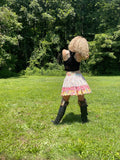 Load image into Gallery viewer, Blooming Beauty: Festive Ruffled Bustle Skirt for Unique Costumes &amp; Rave Parties