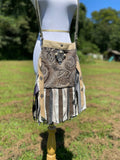 Load image into Gallery viewer, Boho Chic Fringe Purse: Earthy Festival Bag for Effortless Style
