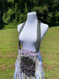 Load image into Gallery viewer, Colorful Fringe Purse - Stand Out with This Vibrant Purple Shoulder Bag